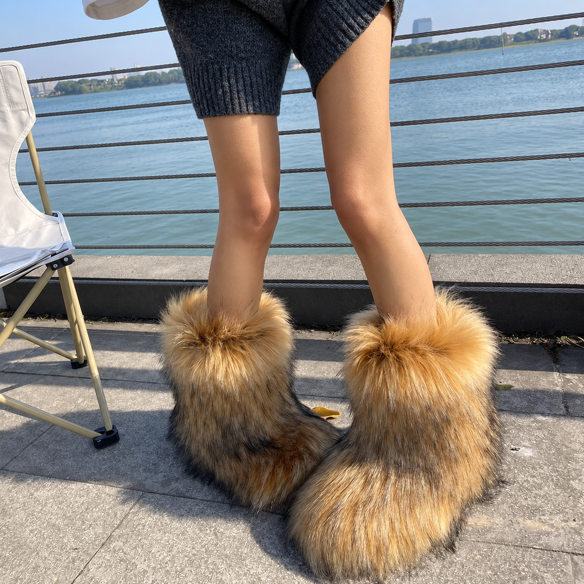 Shaggy Yeti Boots