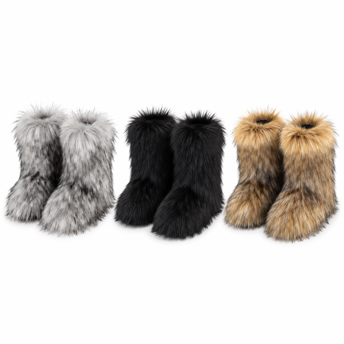 Shaggy Yeti Boots